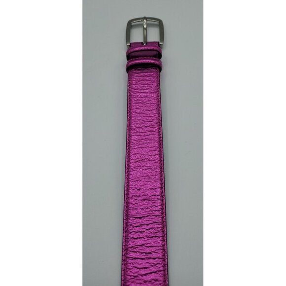 Kettlewell Classic Metallic Belt Women's Belt 'Bright Amethyst Metallic' Small - Picture 4 of 11